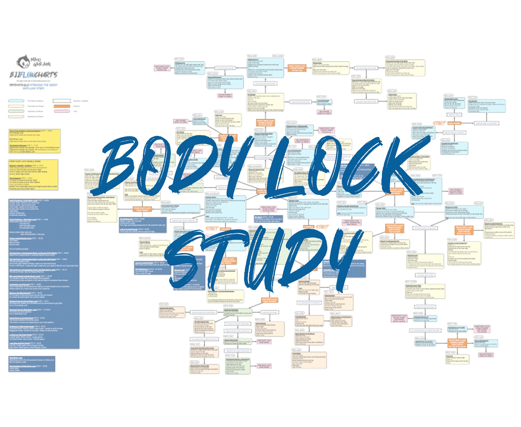 FlowChart - Systematically Attacking The Guard - Body Lock Study By Go ...