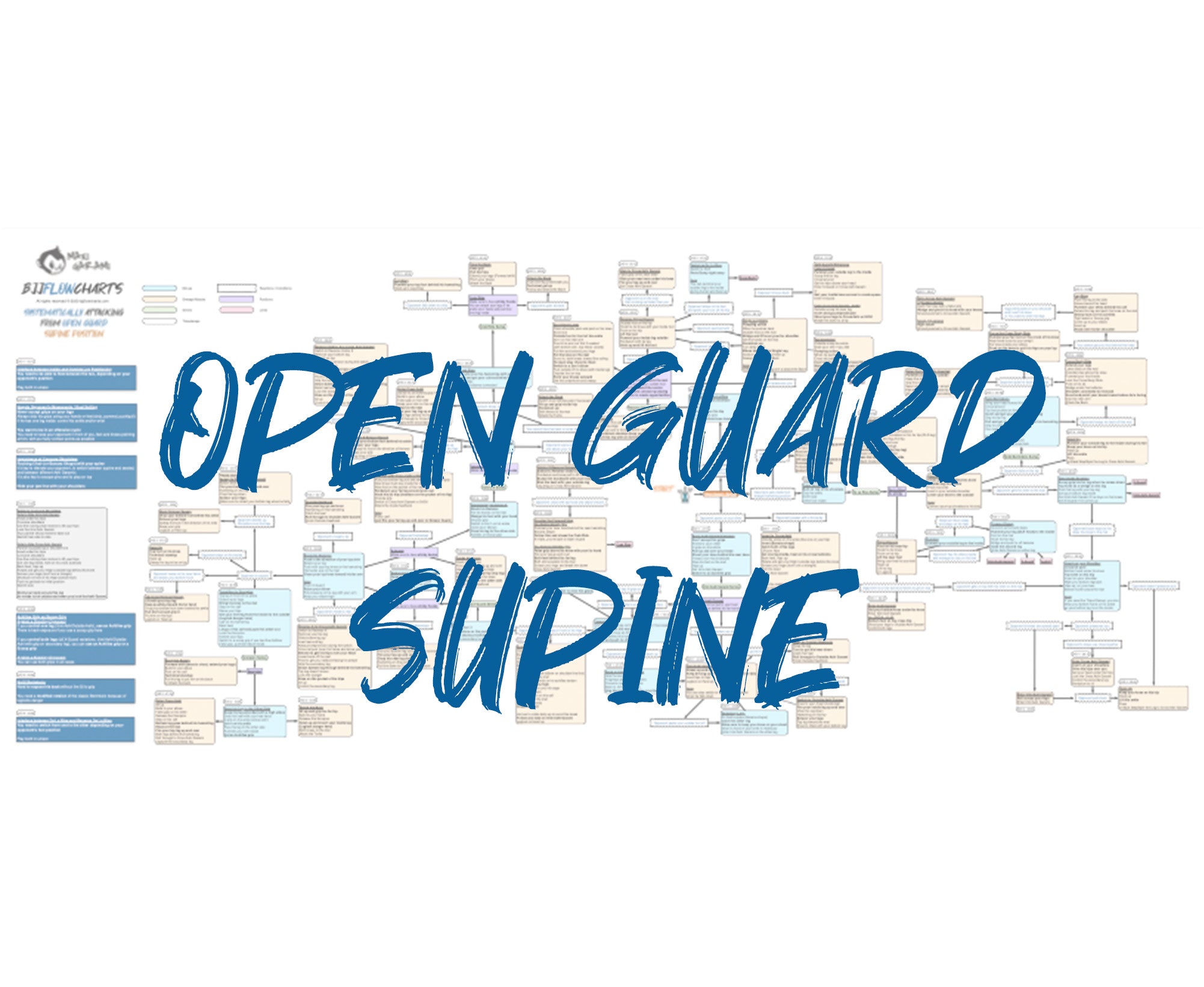 FlowChart - Systematically Attacking From Open Guard Supine Position B ...